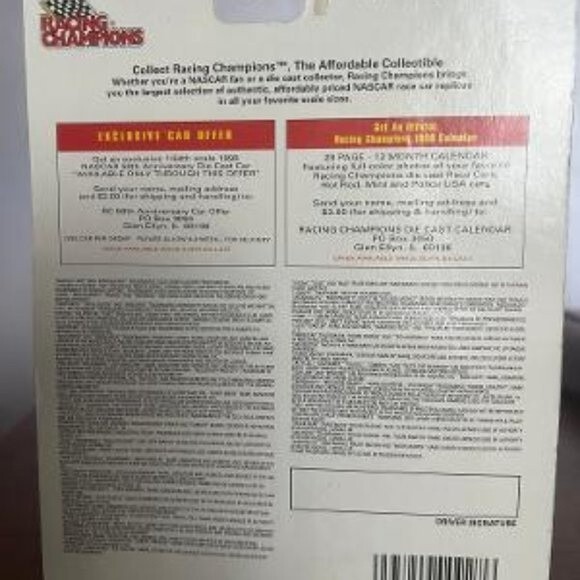 Vintage 1988 Racing Champions 50TH Anniversary NASCAR Commemorative  Series - Picture 2 of 3